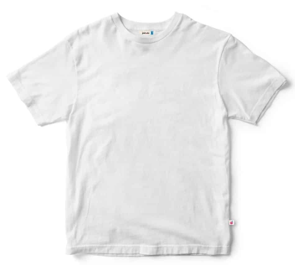 white plain t-shirt