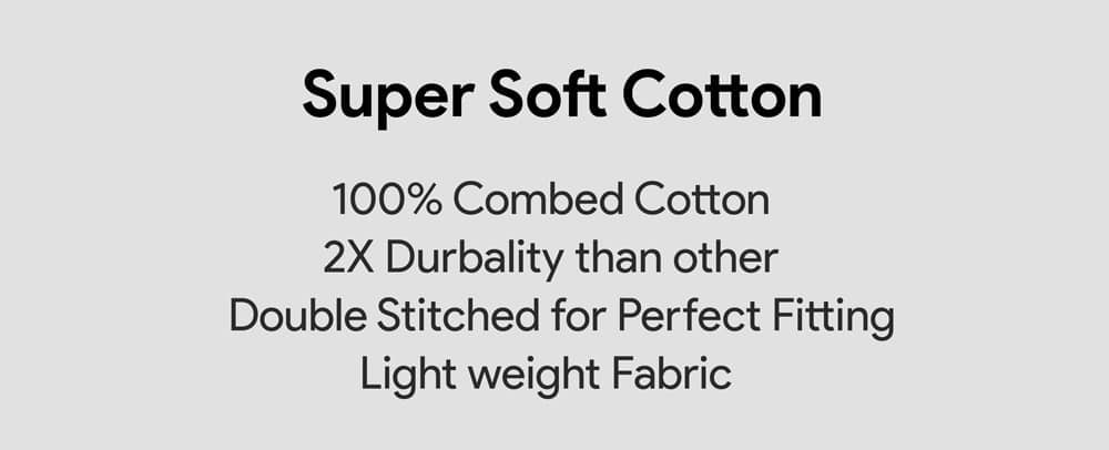 100% cotton