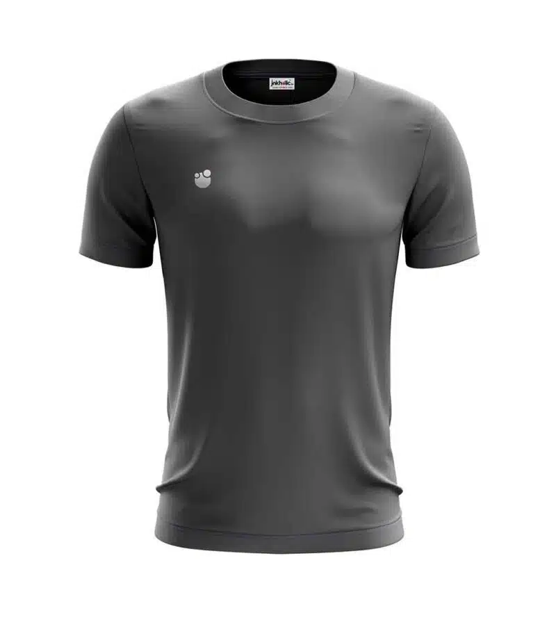 Solid Men's Plus Size Jersey T-Shirts (Sizes 3XL to 5XL) Round