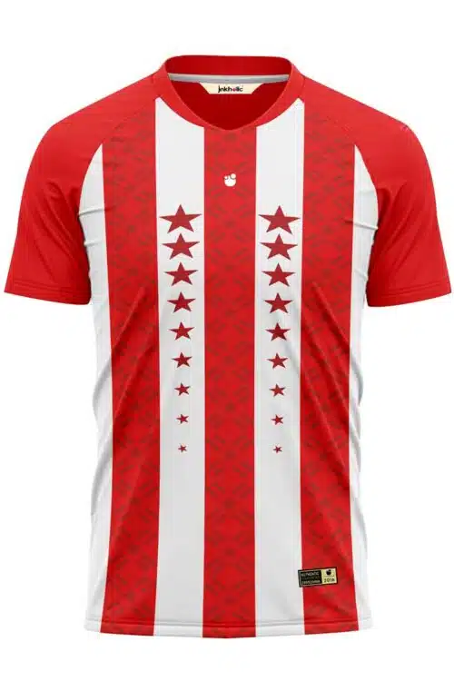 red football jersey