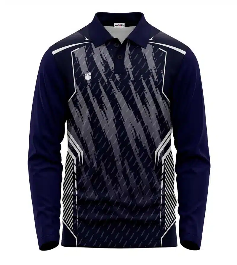 Collar Best Cricket Jersey Designs Full Sleeve Collar Cricket Full
