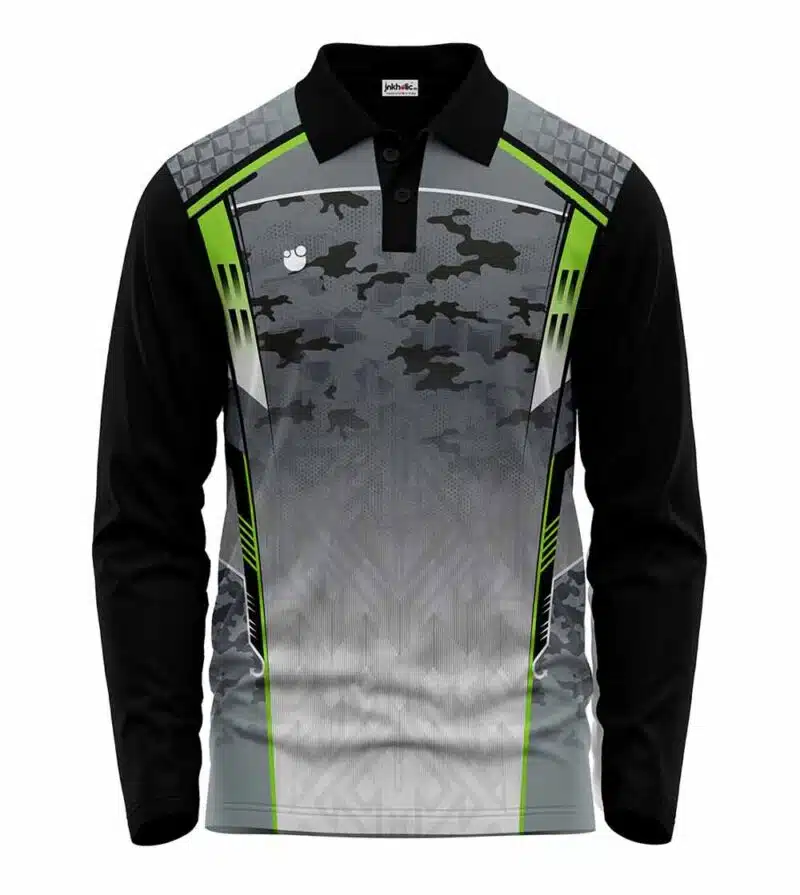 Collar Cricket Full Sleeves Jersey INF3900 Inkholic Enterprises