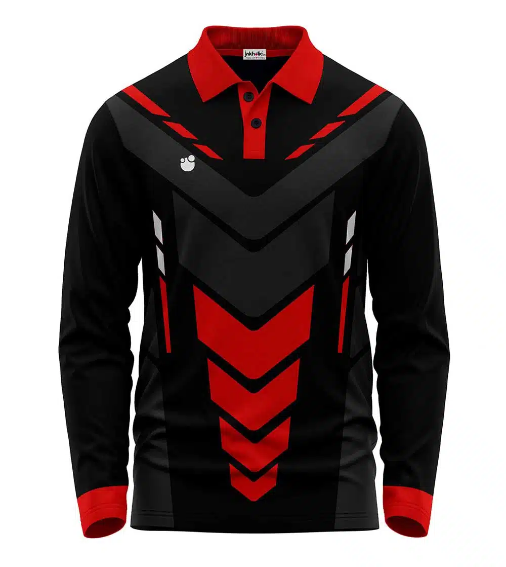 Collar Cricket Full Sleeves Jersey INF4000 Inkholic Enterprises