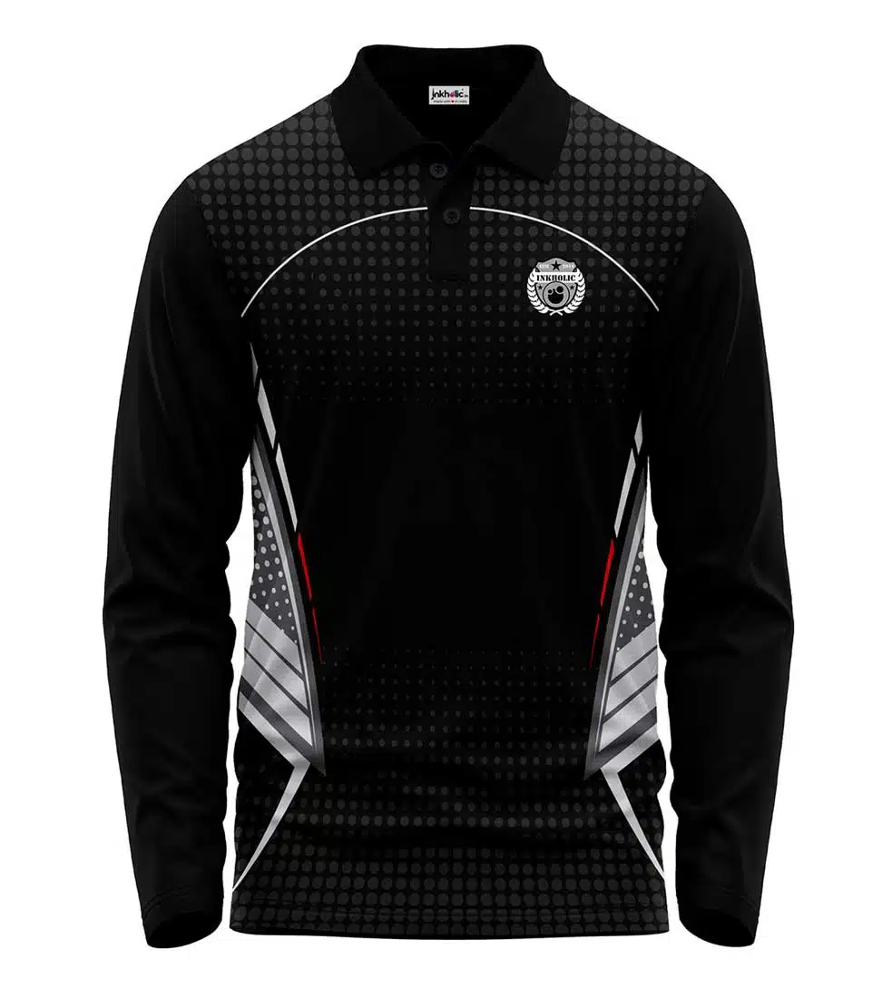 Collar Cricket Full Sleeves Jersey INF4100 Inkholic Enterprises