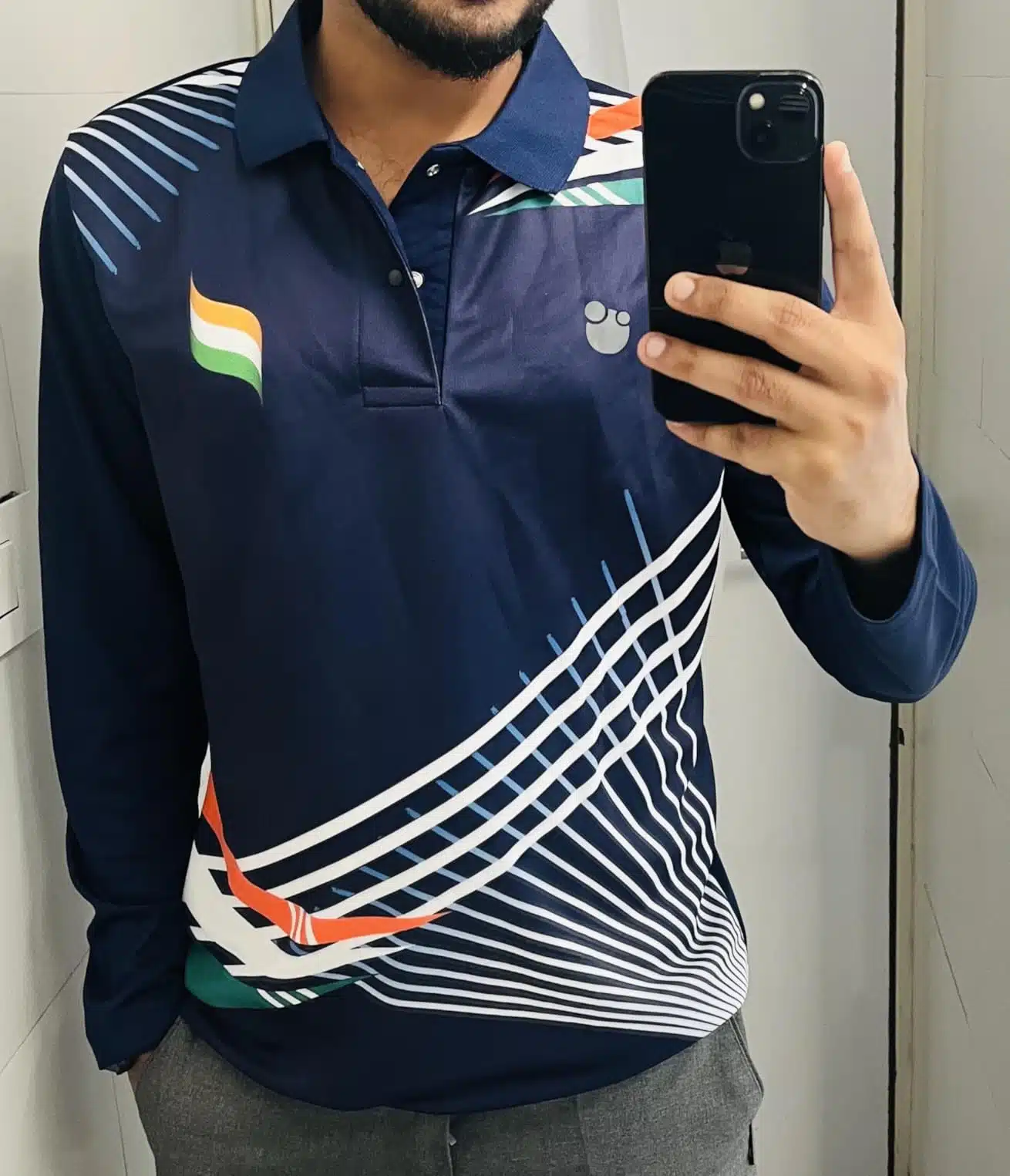 collar cricket jersey