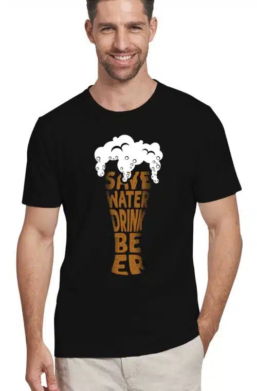cotton black tshirt