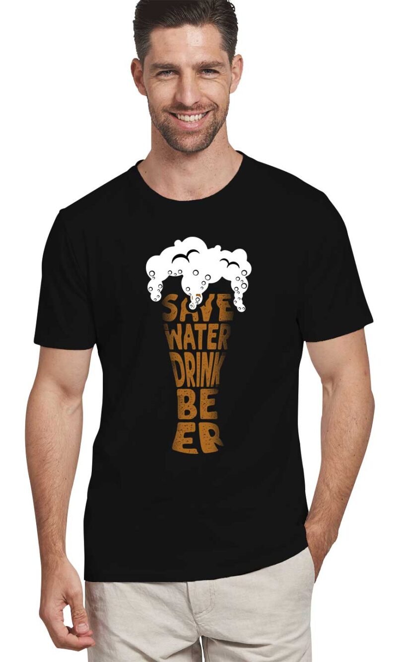 cotton black tshirt