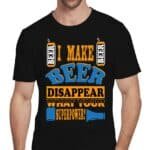 cotton black tshirt
