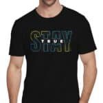Stay True cotton tshirt