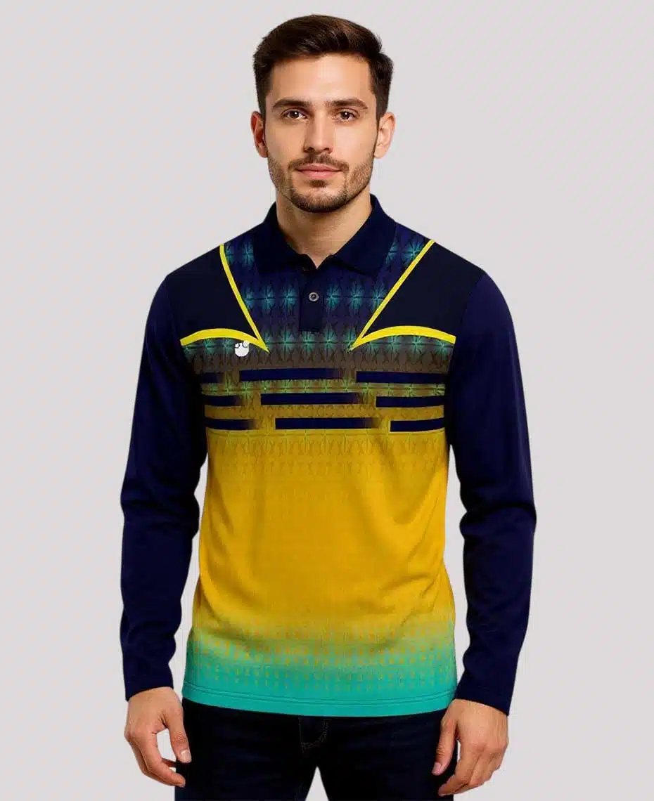 Collar Cricket Full Sleeves Jersey INF4300 - Inkholic Enterprises