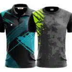 COLLAR JERSEY ROUND NECK JERSEY