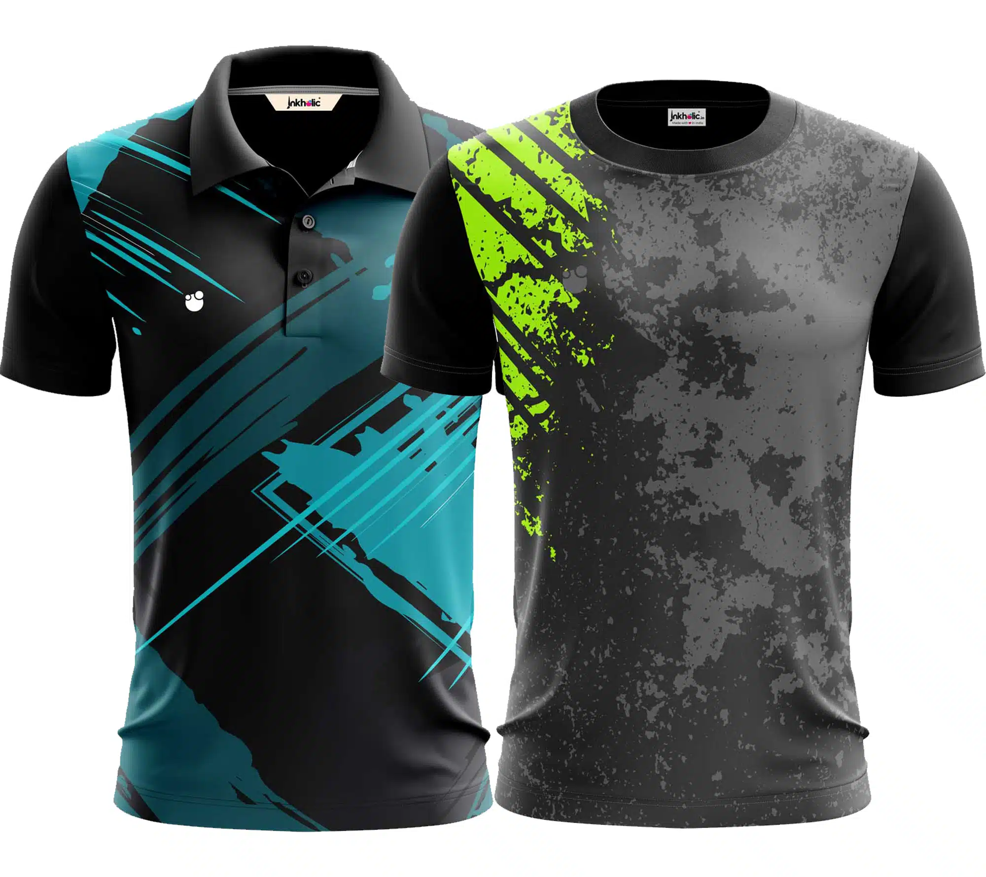 COLLAR JERSEY ROUND NECK JERSEY